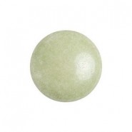 Les perles par Puca® Cabochon 14mm Opaque light green ceramic look 03000/14457